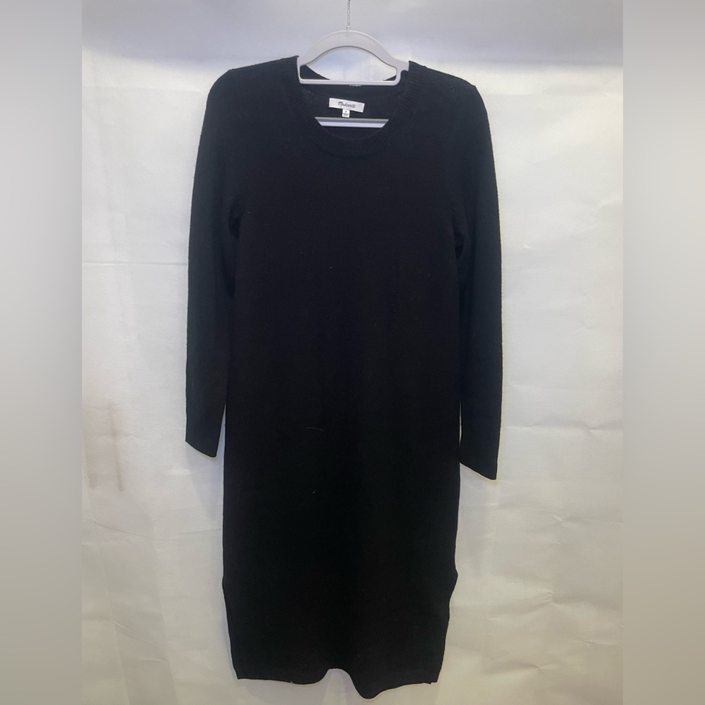 Madewell 100% Wool Sweater Dress. Size small. Relaxed fit.